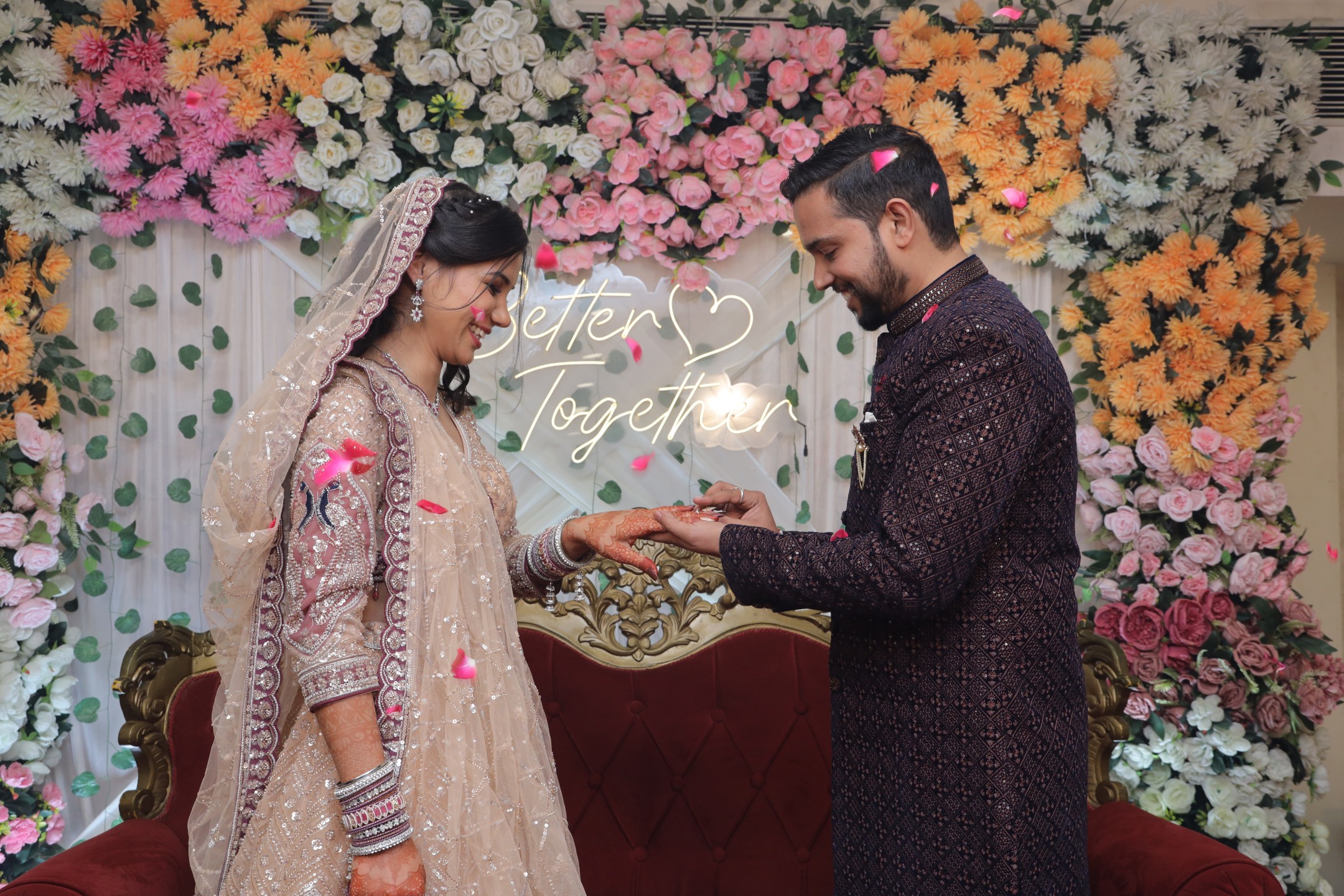 The moment forever started together